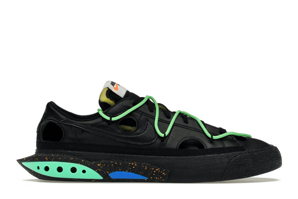 Nike x Off-White Blazer Low "Black/Electro Green"